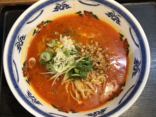 「タンタン麺　激辛　￥７５０」@麺屋 かりん亭の写真