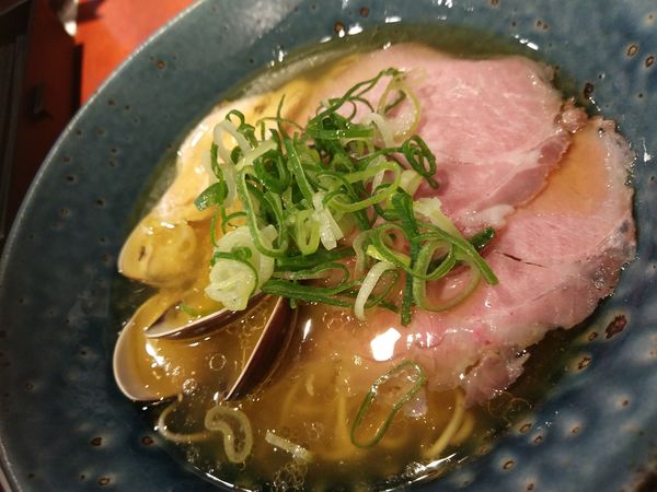 「地鶏はまぐりラーメン」@麺や 福吉の写真