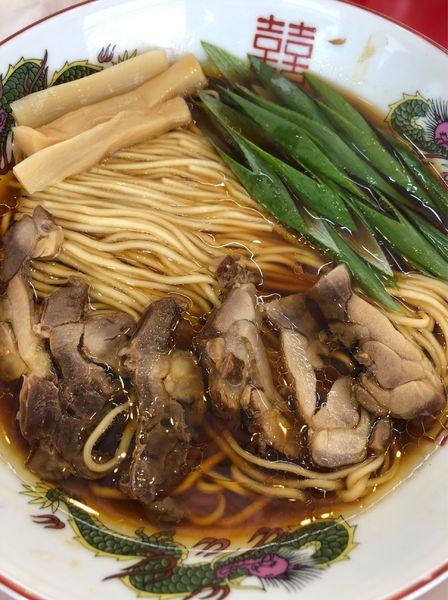 「かしわそば」@中華そば ふじい 野田阪神店の写真