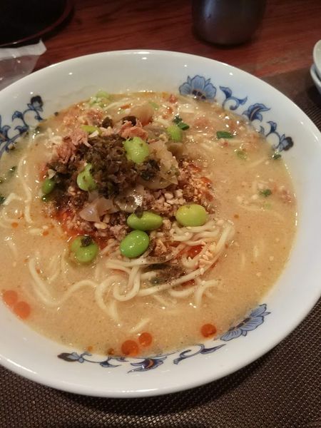 「汁あり担担麺」@中華バル 麻辣チャオの写真