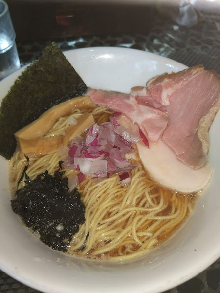 「煮干しラーメン」@赤青(MURASAKI)の写真