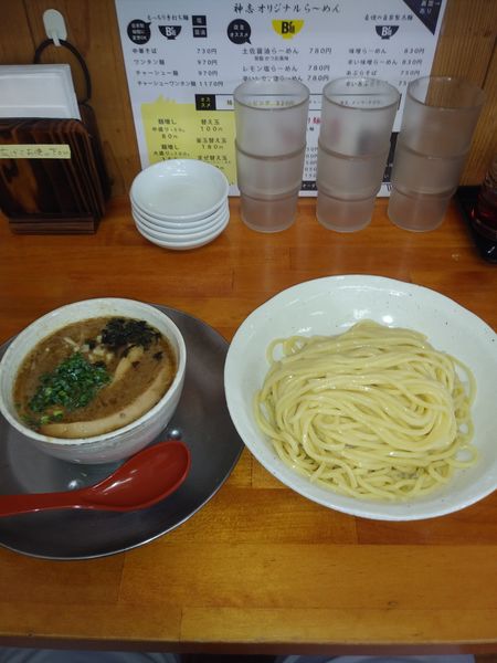 「濃厚和風つけ麺」@栃木中華そば 神志の写真