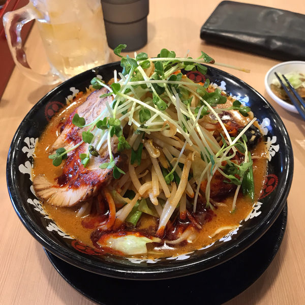 「辛味噌ラーメン　野菜増し」@味噌の大将 江古田店の写真