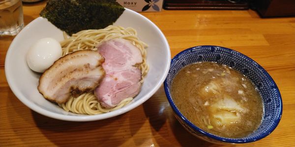 「特製豚骨魚介つけ麺」@麺笑 コムギの夢の写真