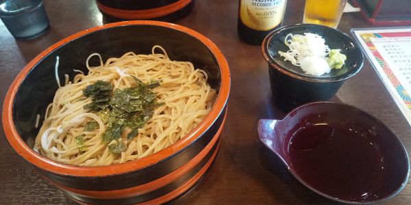 「海老天ざる上」@草笛 上田店の写真