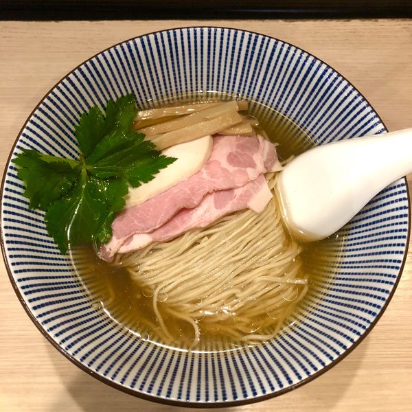 「冷やし煮干そば ￥800」@寿製麺よしかわ 坂戸店の写真