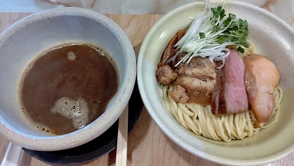「秋刀魚あえつけ麺　　1200円」@improv.の写真