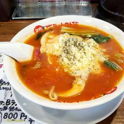 太陽のチーズラーメン910円