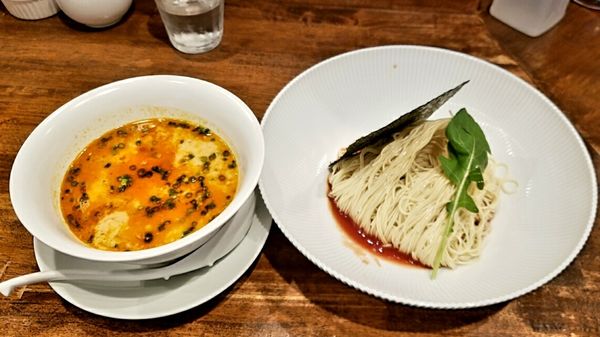 「担担つけ麺980円」@創作麺工房 鳴龍の写真