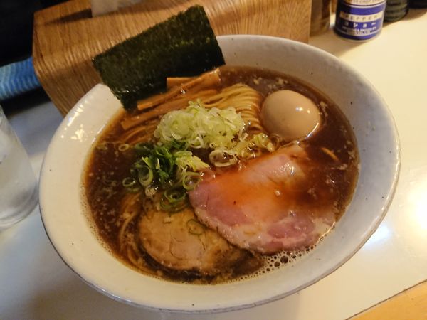 「味玉らぁめん 中 850円」@麺屋 とんぼ庵の写真