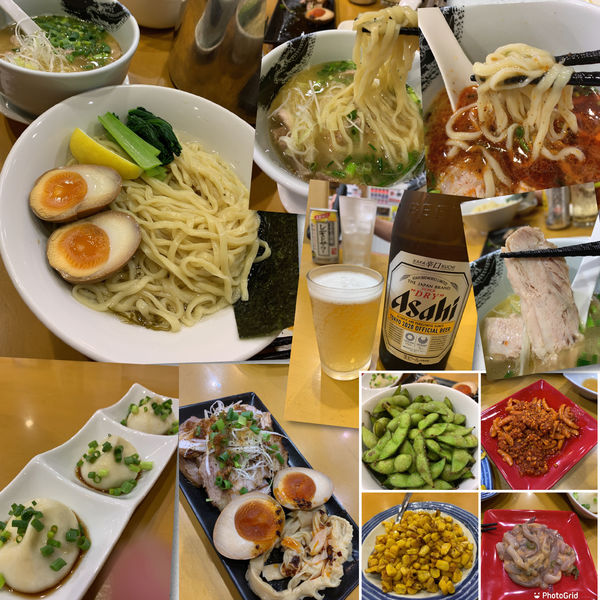 「【限定】淡麗塩つけ麺＋色々」@麺屋 扇 SENの写真