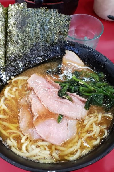 「チャーシューメン＋海苔増し」@杉田家 千葉祐光店の写真