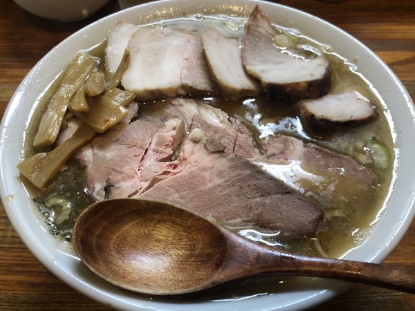「ミックス肉麺（950円）」@麺 髙はしの写真