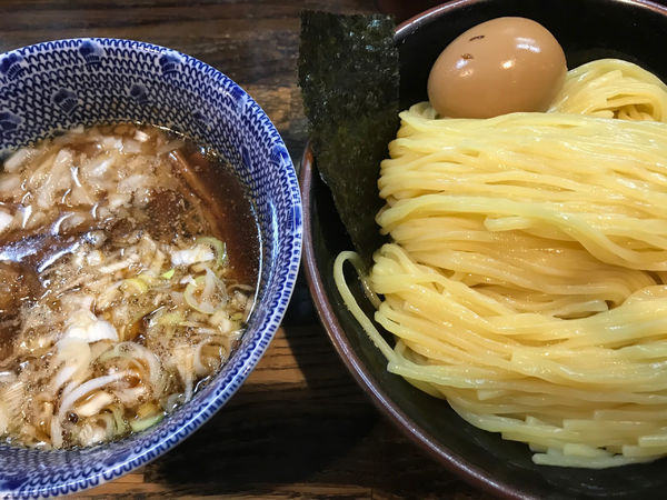 「味玉つけ麺」@麺心 國もとの写真