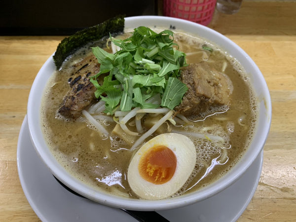 「特製えびそば…960円」@麺屋 白神の写真