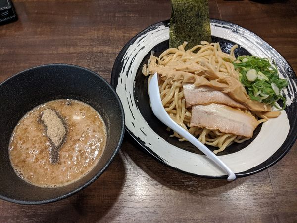 「濃厚煮干しつけ麺」@麺匠 銀星 海美風の写真