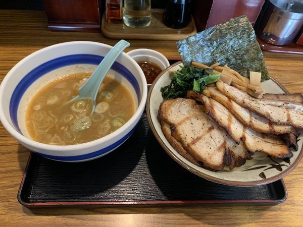 「チャーシューつけ麺」@優勝軒 柏店の写真