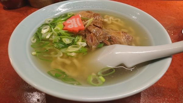 「【昼】琉球とろ肉ソーキそば あっさりスープ」@琉球湧田食堂の写真