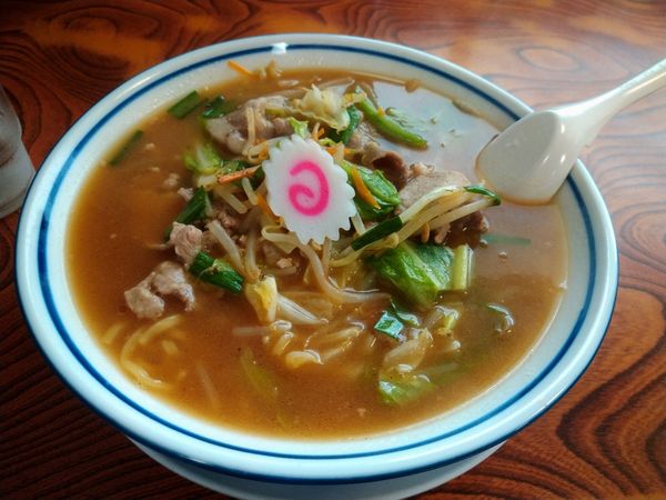「肉味噌ラーメン」@まるた食堂の写真