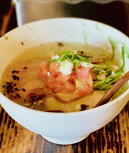 「冷やしらーめん 塩 ¥980」@G麺7の写真