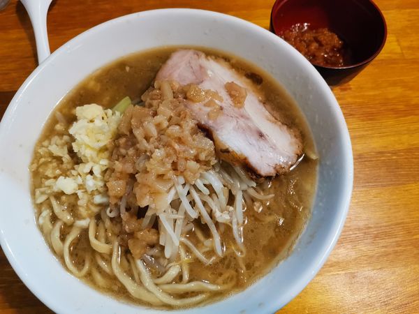 「ラーメン山+辛あぶら」@ラーメン山 まさかの写真