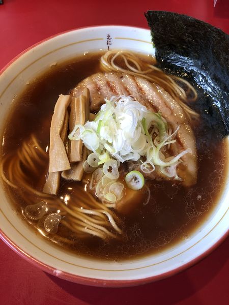 「ミックスラーメン(醤油)800円」@戸越らーめん えにしの写真