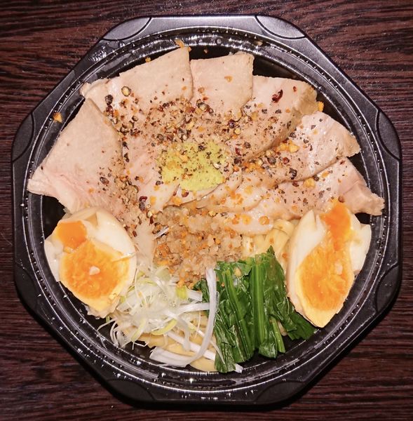 「黒毛和牛の牛脂そば(テイクアウト)」@房総式ラーメン JINRIKISENの写真