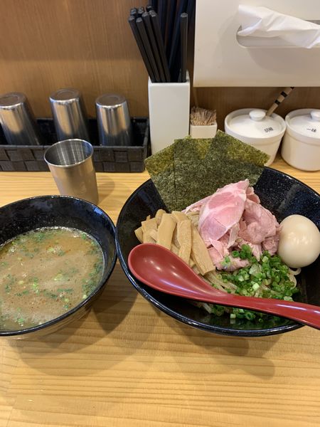 「特製純鶏つけめん」@純鶏Soba 煌の写真