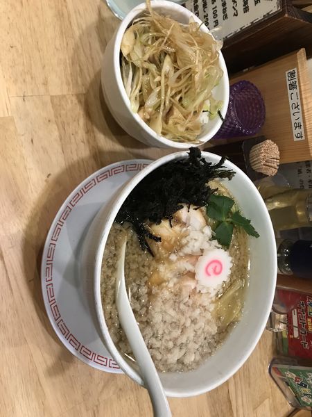 「特製煮干しそば＋チャーシュー丼」@中華そば ムタヒロの写真