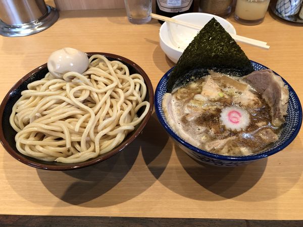 「つけチャーシュー+ビール」@くり山の写真