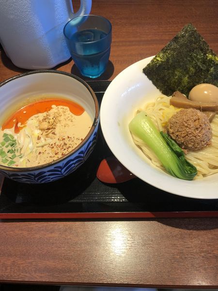 「冷やし坦々つけ麺」@中華そば 蓮の華の写真