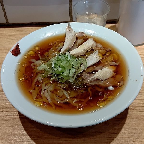「平打冷やし肉そば」@超多加水自家製手揉み麺 きたかた食堂の写真
