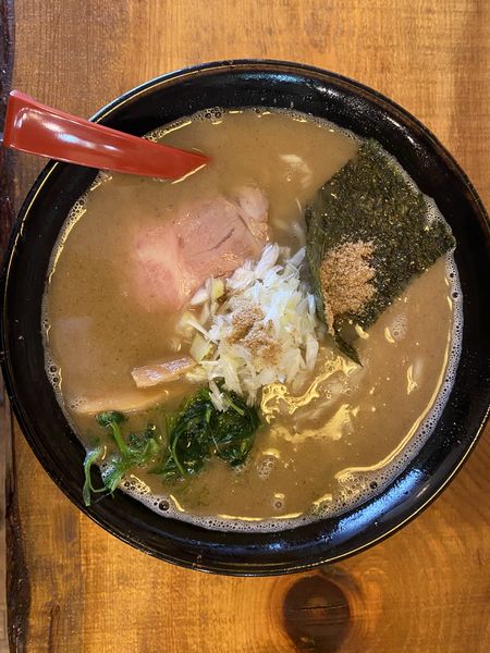 「魚介豚骨らーめん」@粋麺屋いってつの写真