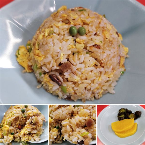 「半チャーハン　400円」@十八番の写真