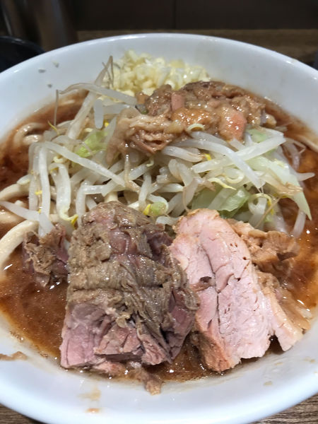 「エビラーメン　少なめ」@MEN YARD FIGHTの写真