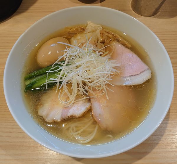 「特製塩らぁ麺(1200円)」@中村麺三郎商店の写真