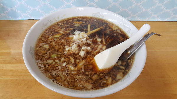 「ラーメン＋やくみ」@ラーメン富士屋 五井店の写真