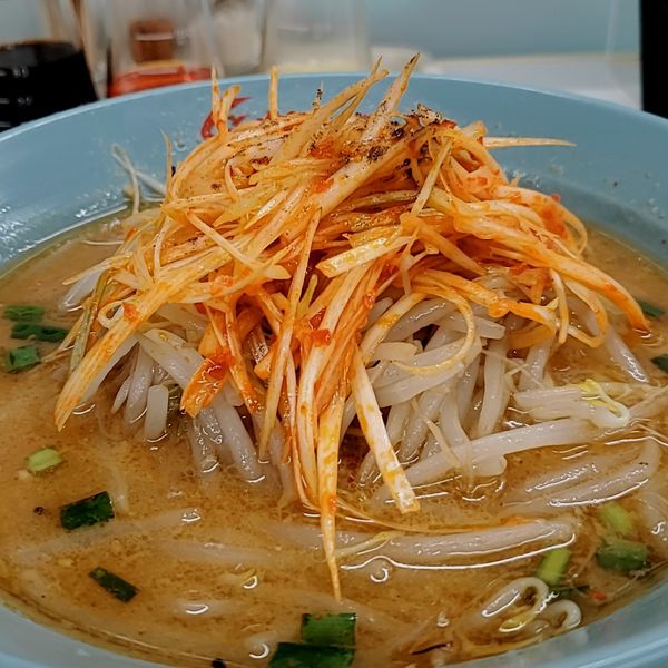 「ネギ味噌ラーメン」@くるまやラーメン 東村山店の写真