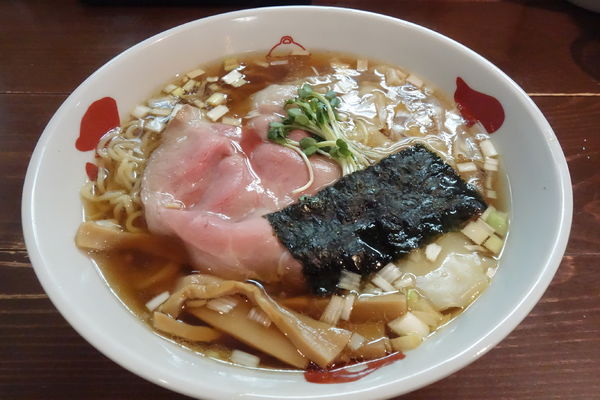 「ワンタンそば」@支那そば 正月屋の写真