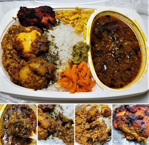 「２種のカレー弁当　1000円」@ガヤバジの写真