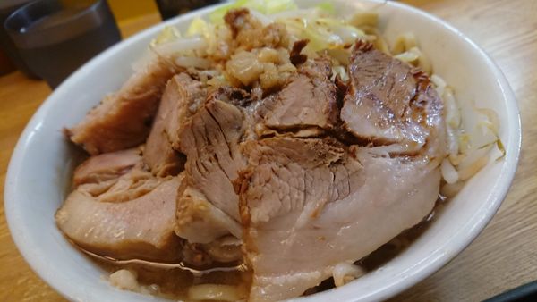 「豚ラーメン」@ラーメン荘 夢を語れの写真