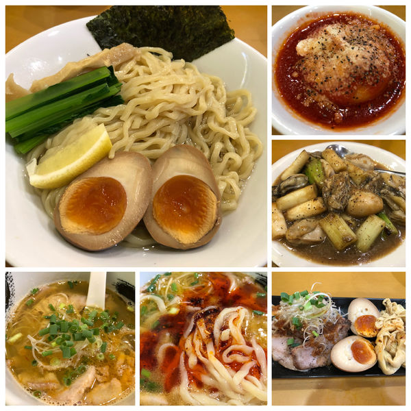 「【限定】淡麗塩つけ麺 850円　その他いろいろ」@麺屋 扇 SENの写真