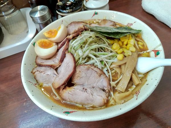 「らいおんチャーシュー大盛」@らいおん 府中本店の写真