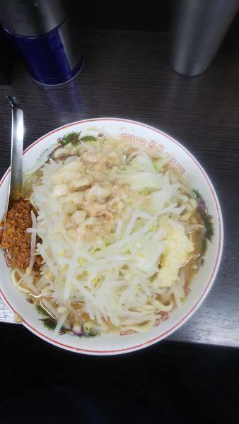 「ラーメン、肉みそ」@ラーメン二郎 川越店の写真