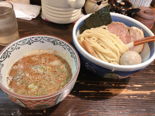 「カレーつけめん　味玉」@とうかんやの写真