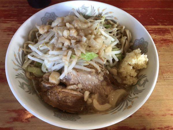 「小ラーメン」@ラーメン二郎 会津若松駅前店の写真