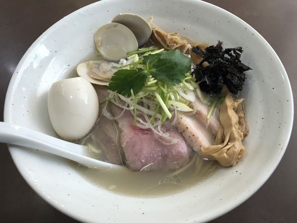 「特製貝塩拉麺」@麺屋 心羽の写真