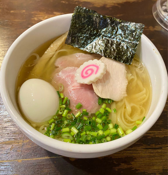 「限定・名古屋コーチンの中華そば (塩で)￥1000」@麺庵 小島流の写真
