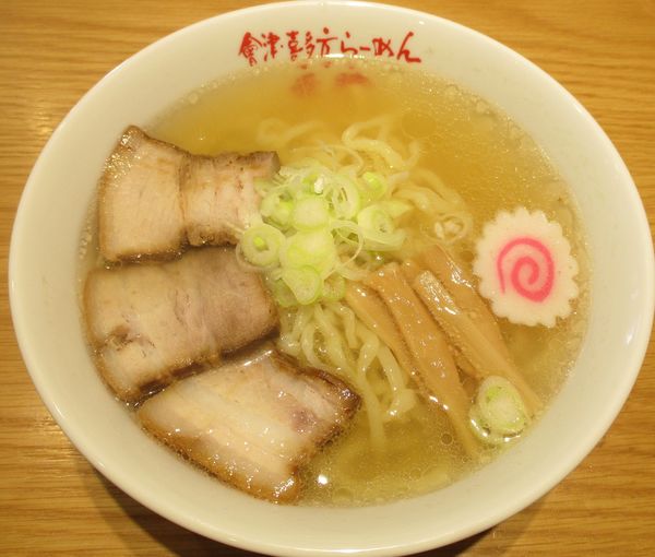 「會津山塩ら～めん　800円」@會津 喜多方らーめん 愛絆の写真