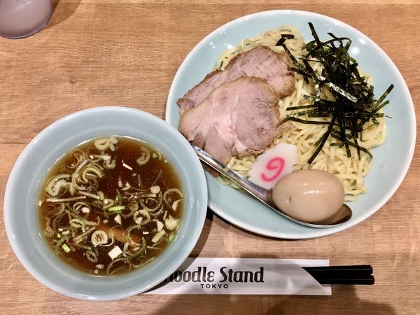 「味玉TOKYOもり中華・ひやもり・中盛」@Noodle Stand Tokyoの写真